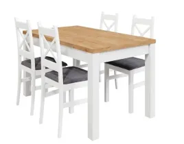 komplet-stol-rozkladany-z-krzeslami-bialy-dab-craft-mial