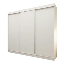szafa-240cm-trzydrzwiowa-biala-z-szufladami-mrp240