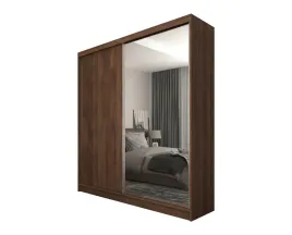 szafa-ubraniowa-przesuwna-200-cm-z-lustrem-orzech-warmia-p200