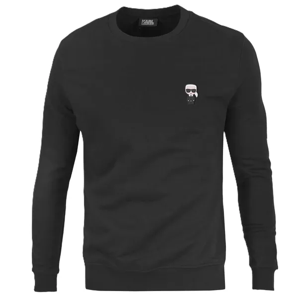 Karl Lagerfeld bluza męska czarna przez głowe prezent 2XL