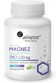 magnez-organiczny-trio-120mg-b6-aliness-100-kaps