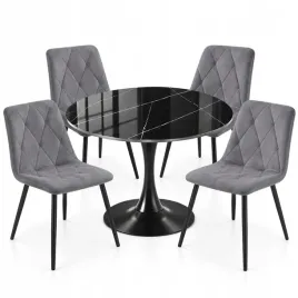 komplet-glamour-stol-marmur-okragly-80cm-4xkrzeslo-welurowe-welur-szare