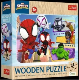puzzle-trefl-24-drewniane-20274-spidey