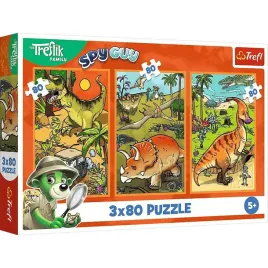 puzzle-trefl-3-x-80-trefliki-dinozaury