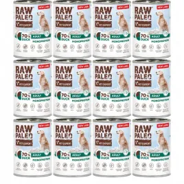 mokra-karma-dla-psow-vetexpert-raw-paleo-kaczka-adult-can-12x400g