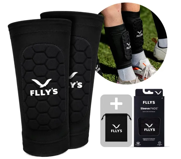 Ochraniacze piłkarskie FLLY’S SleevePADS 3w1 wbudowane w rękaw Junior r.S