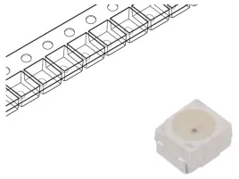 led-smd-3528-czerwony-150-350mcd-x5szt