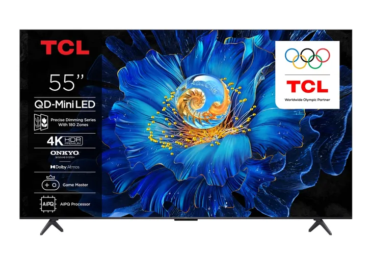 TCL 55C6KS 55" QD-Mini LED 4K 60Hz Google TV Dolby Vision Dolby Atmos HDMI 2.1 DVB-T2