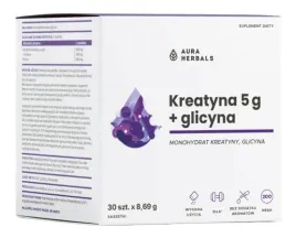 aura-herbals-monohydrat-kreatyny-5-g-glicyna-saszetki-30-szt