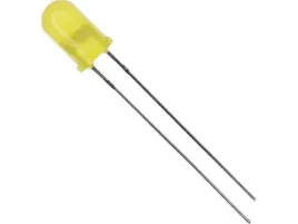 led-3mm-zolty-68-100mcd-x1szt