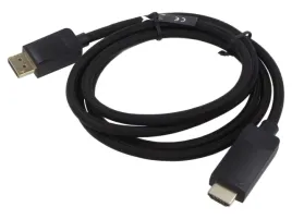 kabel-displayport-wtykhdmi-wtyk-pvc-tekstylny-4kuhd-2160p-x1szt