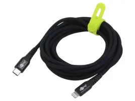 kabel-usb-2-0-apple-lightning-wtykusb-c-wtyk-3m-czarny-60w-x1szt