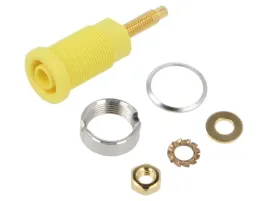 zlacze-laboratoryjne-bananowe-4mm-gniazdo-1kv-32a-zolty-40mm-x1szt