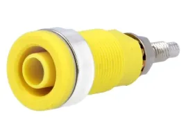 zlacze-laboratoryjne-bananowe-4mm-gniazdo-1kv-32a-zolty-40mm-x1szt