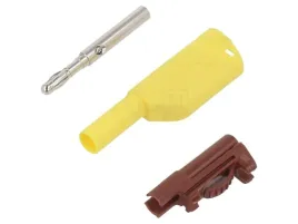 zlacze-laboratoryjne-bananowe-4mm-wtyk-32a-1kv-zolty-25mm2-x1szt