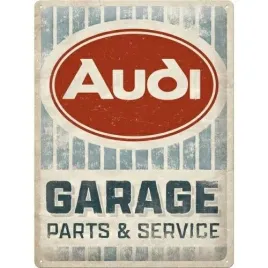 tablica-metalowa-plakat-30x40cm-audi-garage-23346