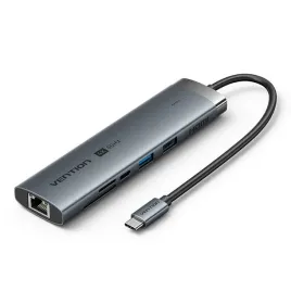 stacja-dokujaca-vention-9w1-usb-c-4k-aluminium-100w-power-delivery