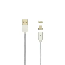 kabel-sbox-magnetic-usb-micro-usb-1m-srebrny-tangle-free