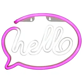 lampa-led-neon-hello-rozowo-biala-do-nowoczesnych-wnetrz