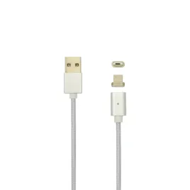 kabel-sbox-magnetic-usb-micro-usb-1m-srebrny-tangle-free
