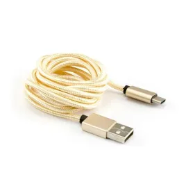 kabel-usb-a-do-usb-c-sbox-1-5m-zloty-z-pozlacanymi-zlaczami