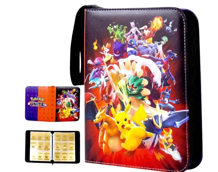DUŻY ALBUM DO KART POKEMON NA 400 KART KOLEKCJE SEGREGATOR KLASER XXL