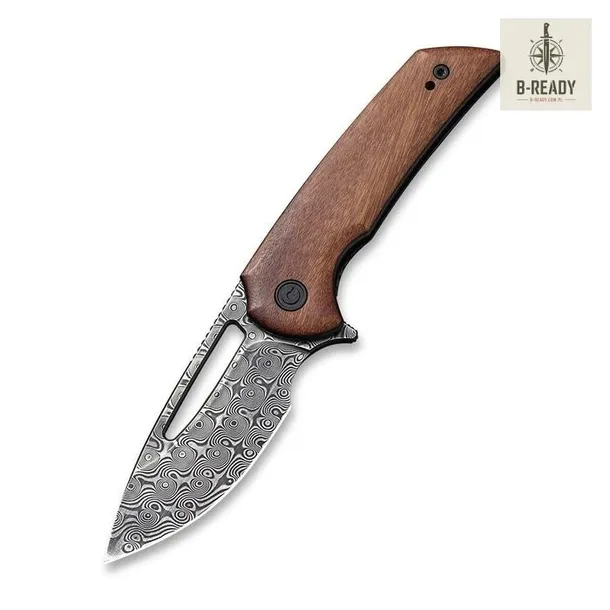 Nóż Składany CIVIVI Odium Damast Cuibourtia – EDC z flipperem i Liner Lock