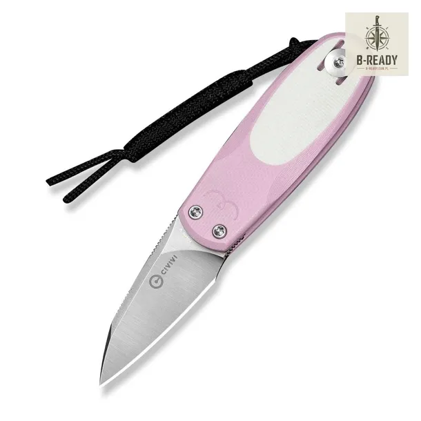 Nóż Civivi Purr Nitro-V Powder Pink & White G10 – flipper, zatrzaskowy