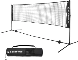 siatka-do-badmintona-regulowana-wysokosc-zestaw-5m-tenis-siatkowka-czarna
