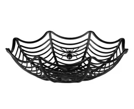 koszyk-dekoracyjny-pajeczyna-czarny-27-cm