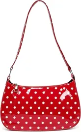 torebka-damska-mala-na-ramie-czerwona-w-biale-kropki-polka-dot