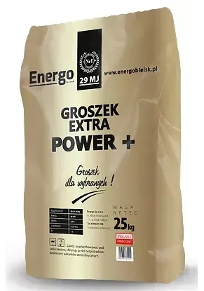 Węgiel groszek Energo Groszek Extra Power+ Premium 25kg