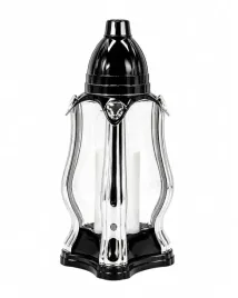 znicz-szklany-premium-na-grob-lampion-srebrny-na-cmentarz-31cm-wklad-gratis