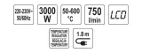 opalarka-lcd-3000w-stan-nowy-napiecie-zasilania-230-v