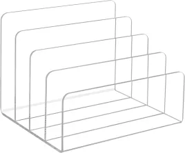 przezroczysty-akrylowy-organizer-stojak-na-dokumenty-gazety-4-poziomy-4mm