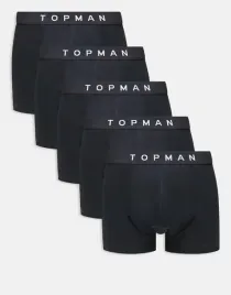 topman-czarne-bokserki-logo-4-pack-b25-xs