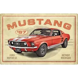 tablica-metalowa-plakat-40x60cm-ford-mustang-gt-red-24019