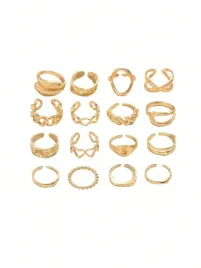 shein-zlote-pierscionki-16-pack-s07