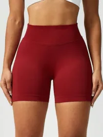 shein-czerwone-spodenki-wysoki-stan-s06-s