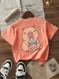 shein-pomaranczowy-t-shirt-print-s06-158-162