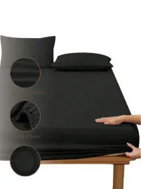 shein-czarne-przescieradlo-gumka-200x220cm