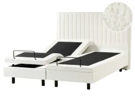 lozko-regulowane-boucle-castellan-160-x-200-cm-zlamana-biel
