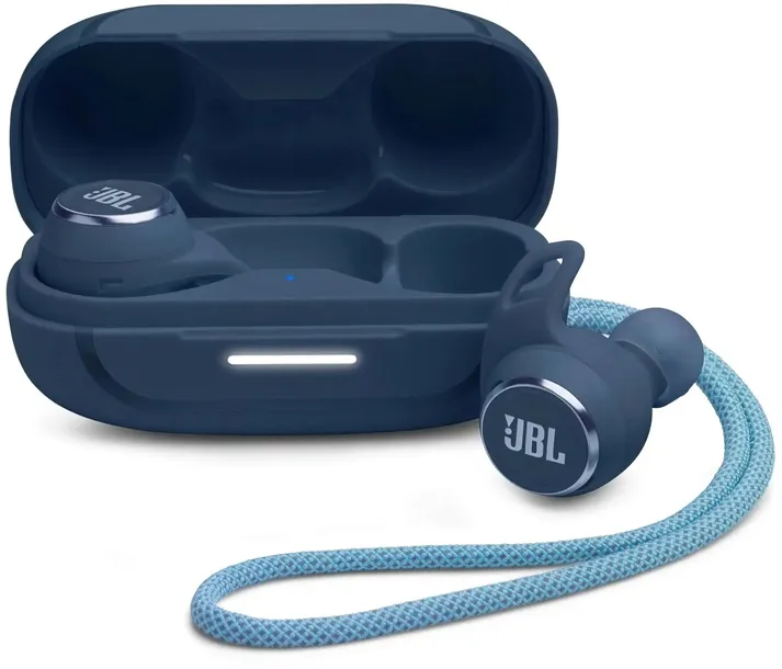 Słuchawki Bezprzewodowe JBL Reflect Aero Niebieskie ANC IP68 Sport Bluetoot