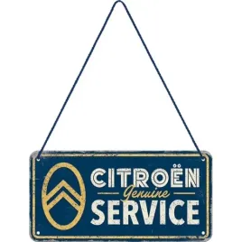 zawieszka-tablica-metalowa-10x20cm-citroen-geniune-service-28050