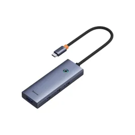hub-usb-baseus-ultrajoy-series-5w1-usb-c-hdmi-4k-4x-usb-a-3-0-szary