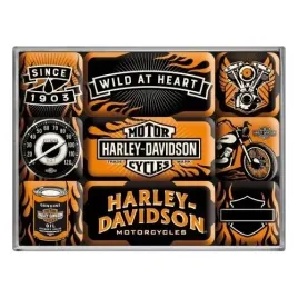 magnes-na-lodowke-zestaw-9-sztuk-harley-davidson-wild-83096