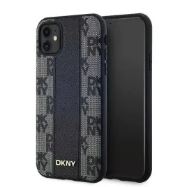etui-dkny-leather-checkered-mono-pattern-do-magsafe-do-iphone-11-xr