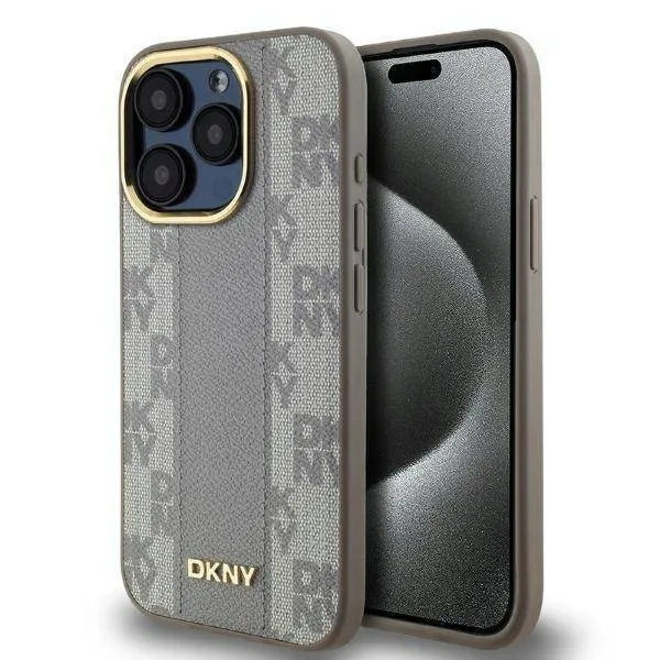 etui-dkny-leather-checkered-mono-pattern-do-magsafe-do-iphone-15-pro
