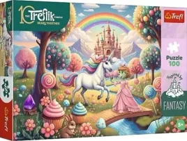 puzzle-trefl-100-16574-jednorozec-w-slodyczolandii