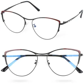 okulary-damskie-charm-bordowe-kocie-oczy-blue-light-52-mm